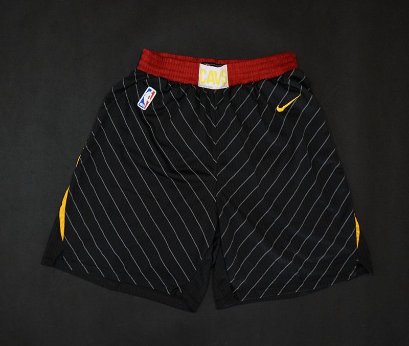 2018 Men NBA Nike Cleveland Cavaliers black shorts->buffalo bills->NFL Jersey